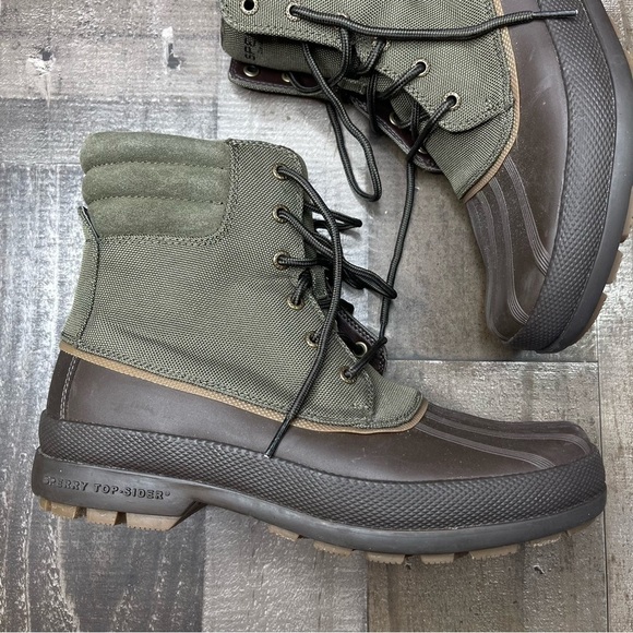 NWOB Sperry Top-Sider Mens Cold Bay Chukka/ Duck Boots size 9 - Picture 2 of 10